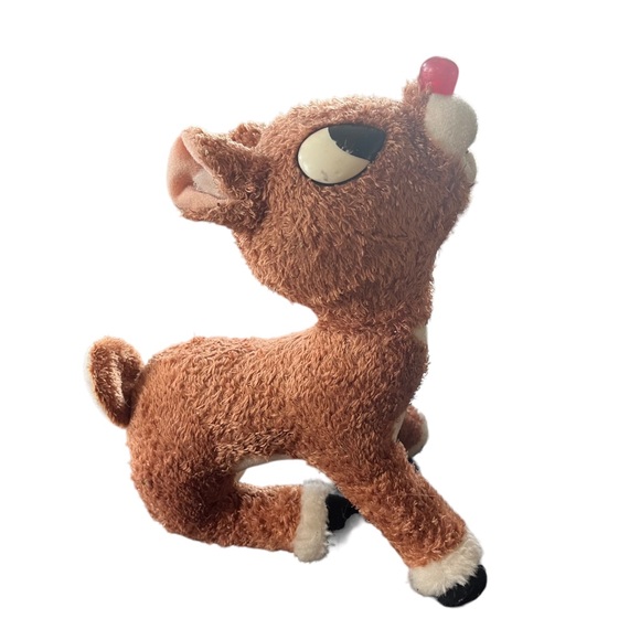 Vintage Rudolph The Red Nosed Reindeer 2004 Plush Christmas Suffed Toy - Picture 3 of 13